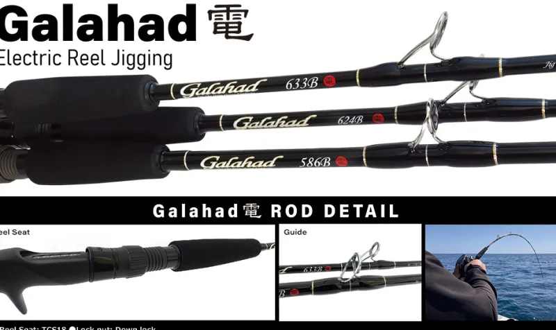 Yamaga Flies|Offshore Rods>Blanks Galahad Electric
