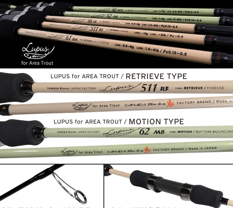 Yamaga Flies|Light Rods>Blanks Lupus