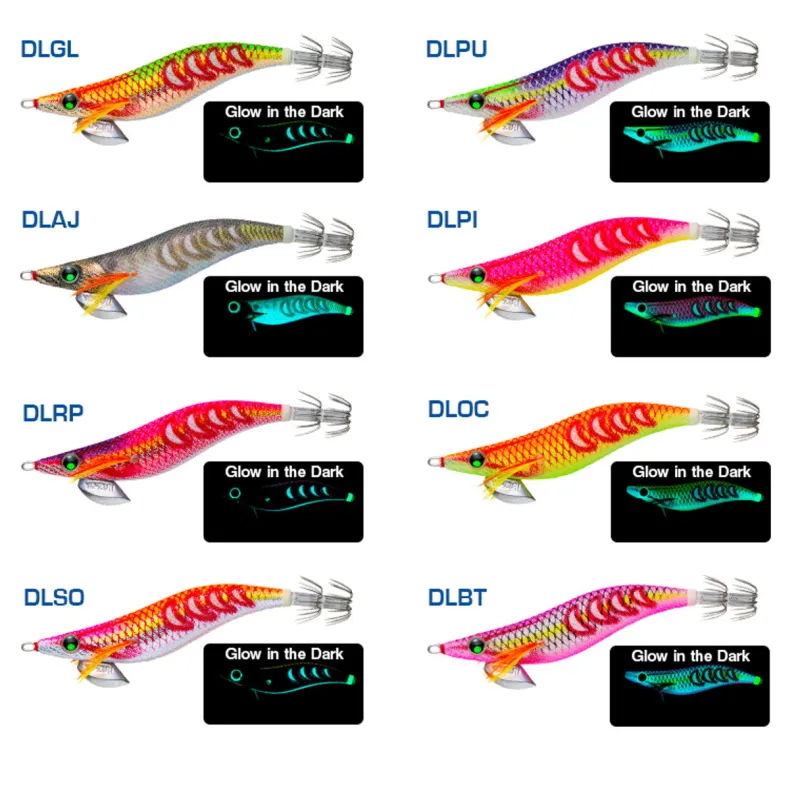 TackleWest Squid Jigs|Flies>Yo-Zuri Aurie-Q Search Double Glow 3.0